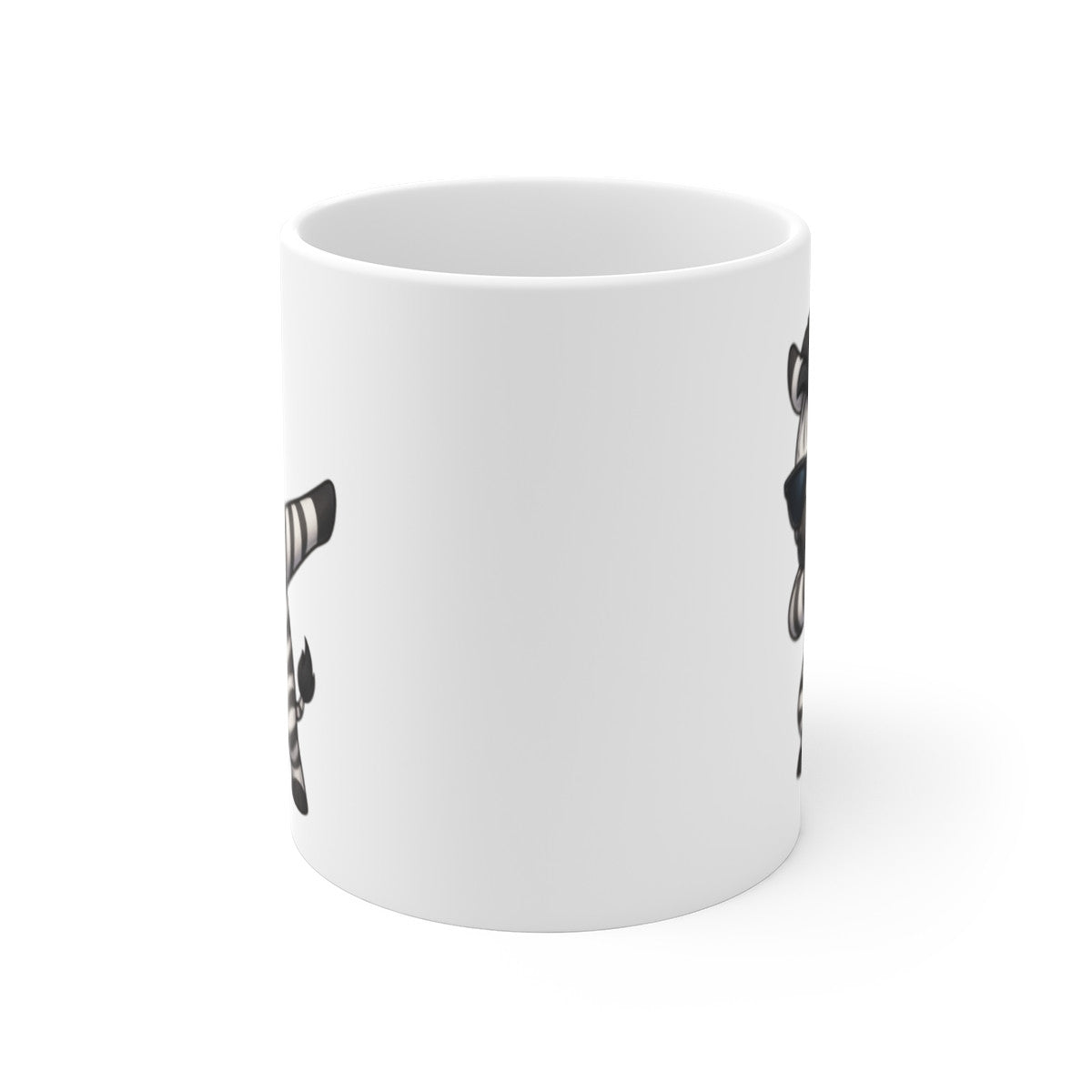 Tasse Zèbre qui Dab – Mug Humour Animal Rayé Mignon Lunettes Cadeau Original Jungle 325ml