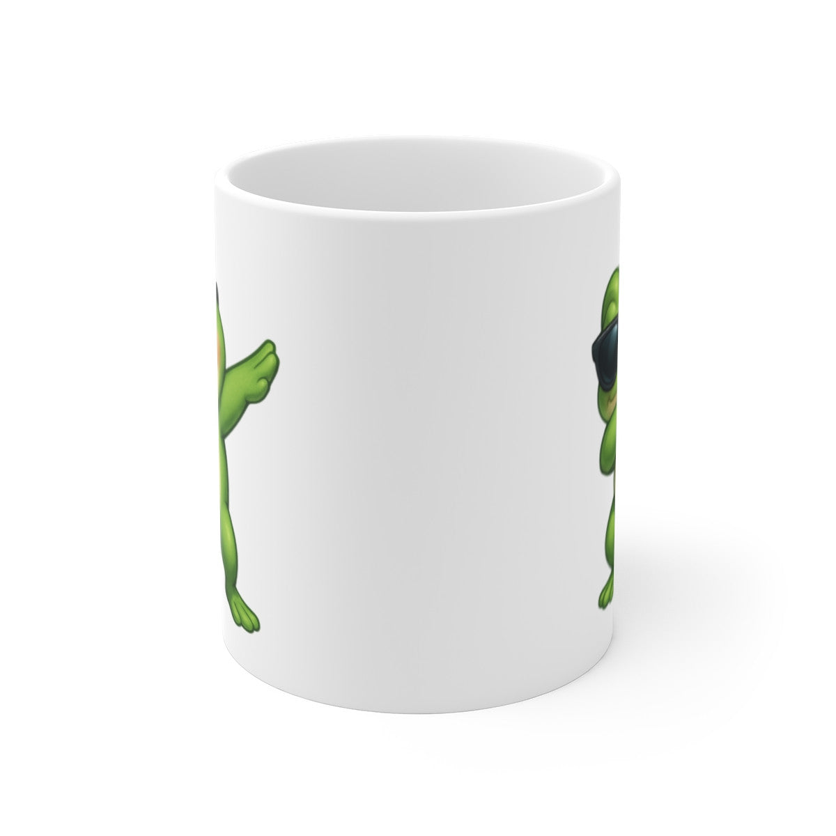 Mug Grenouille qui Dab – Illustration Amusante et Colorée – Cadeau Original et Rigolo