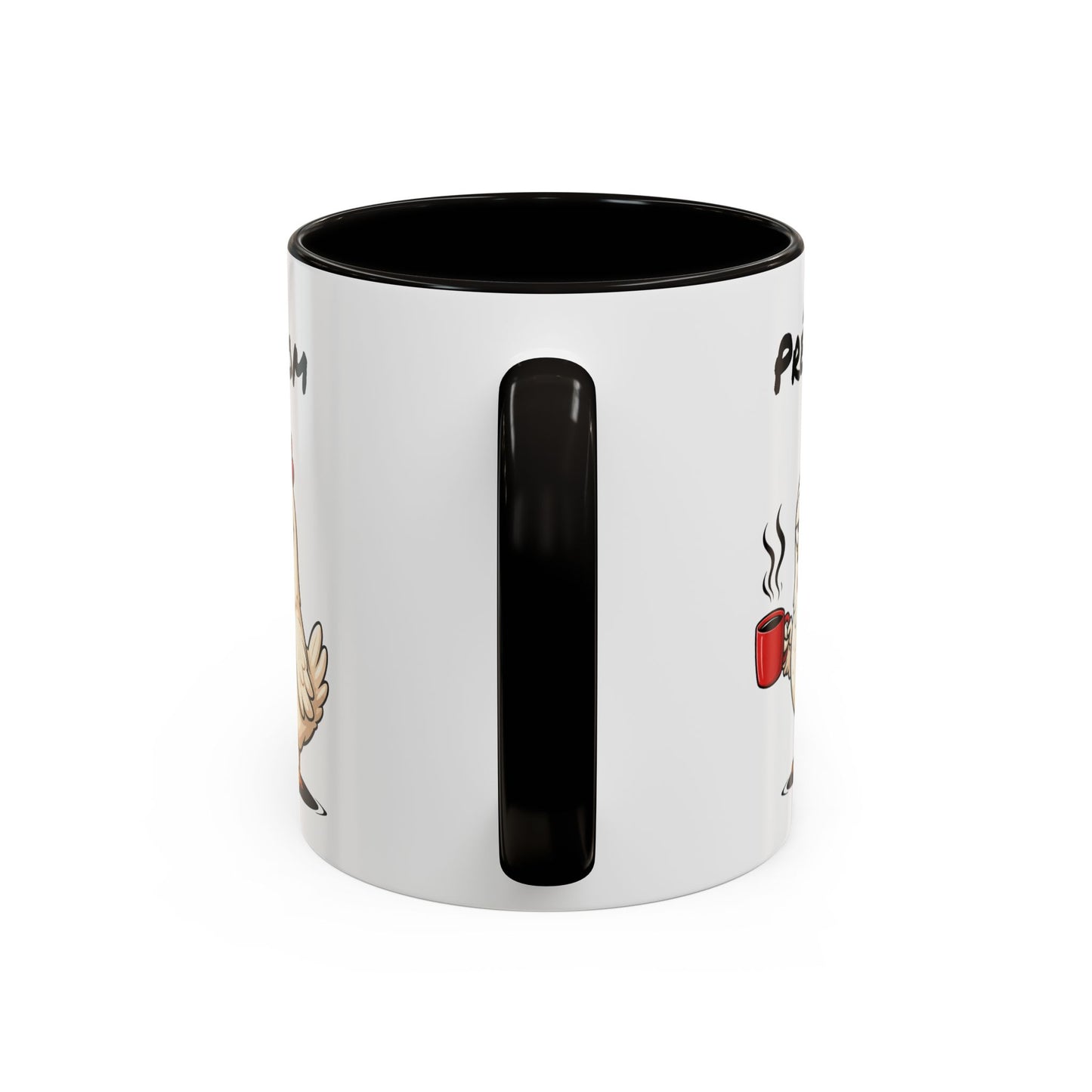 Mug Poule Personnalisable 325ml – Tasse Café Humour Animal Drôle Matin Difficile Cadeau Original