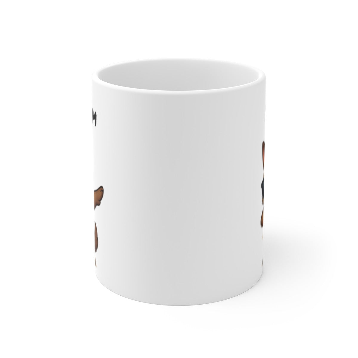 Tasse Loup Dab Personnalisée avec Prénom – Mug Enfant Loup Rigolo – Cadeau Original 325 ml