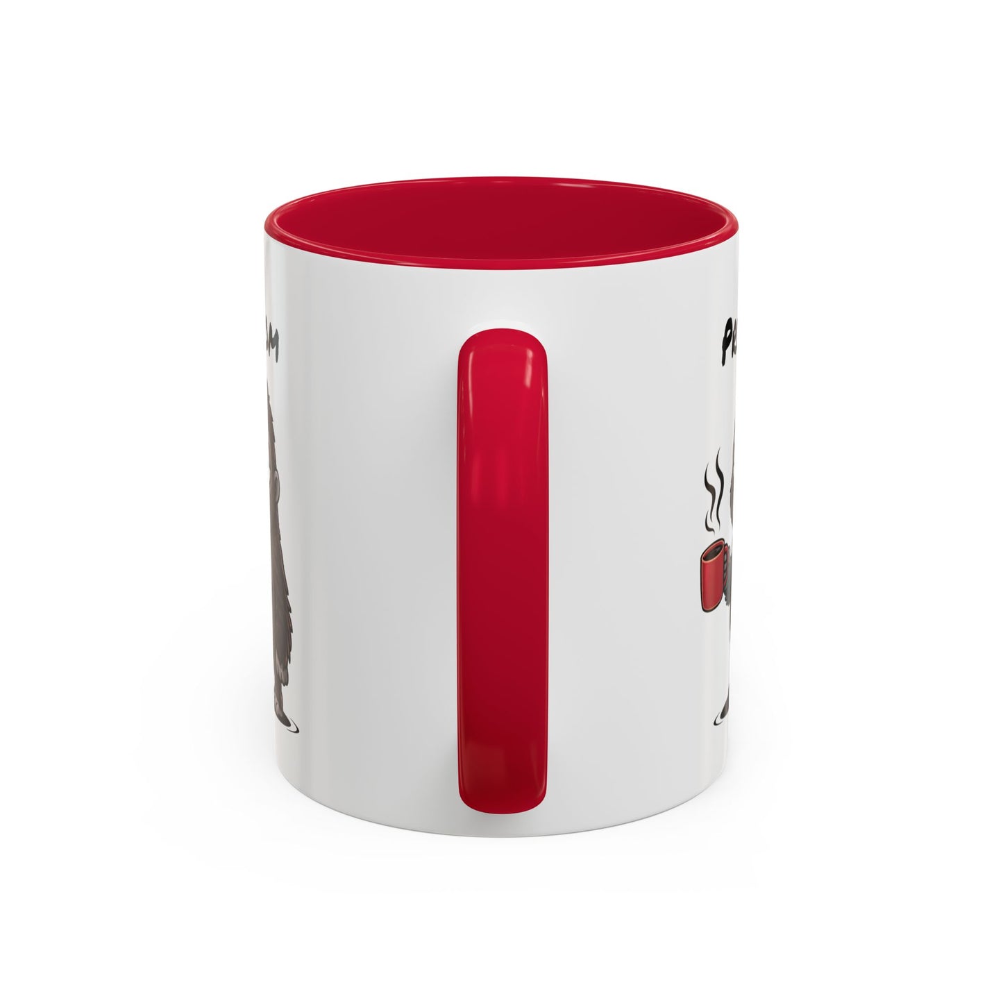 Mug Gorille Fatigué Personnalisable 325ml – Tasse Café Drôle Animal Humour Travail Bureau Réveil Difficile