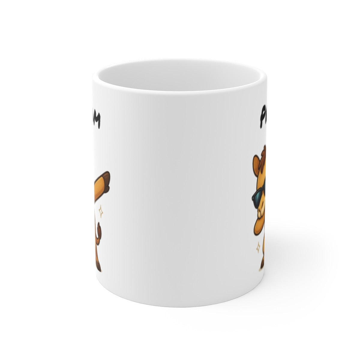 Mug Chameau Dab Personnalisé – Tasse Rigolote avec Prénom – Cadeau Marrant et Original