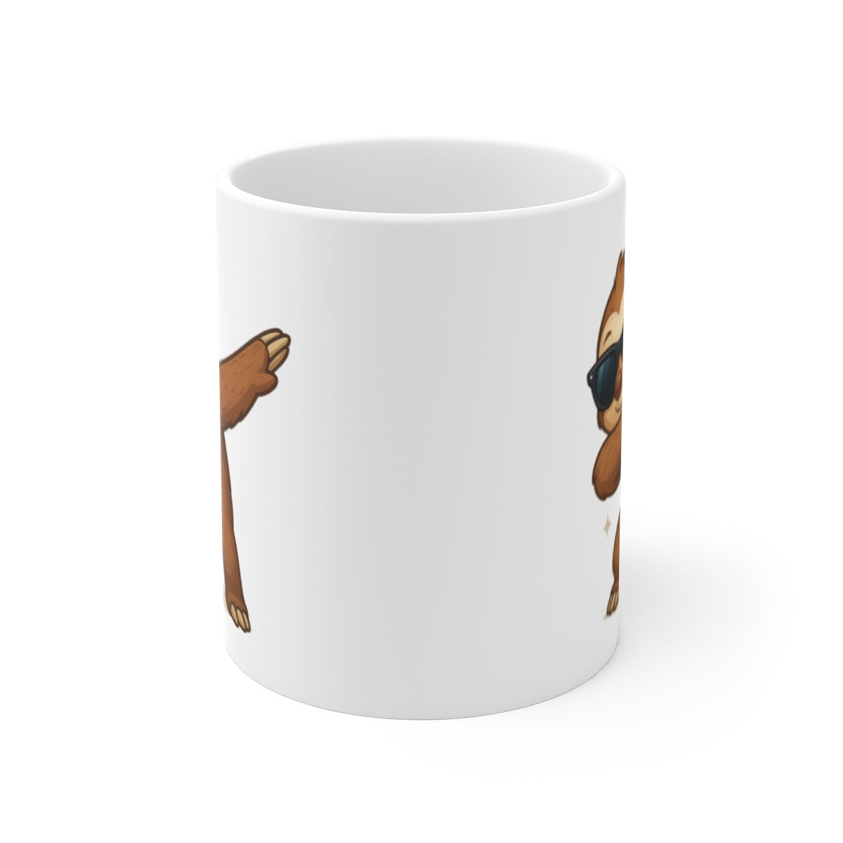 Tasse Paresseux Dab – Mug Humour Animaux Mignons – Cadeau Original pour Enfant, Ado ou Fan de Paresseux