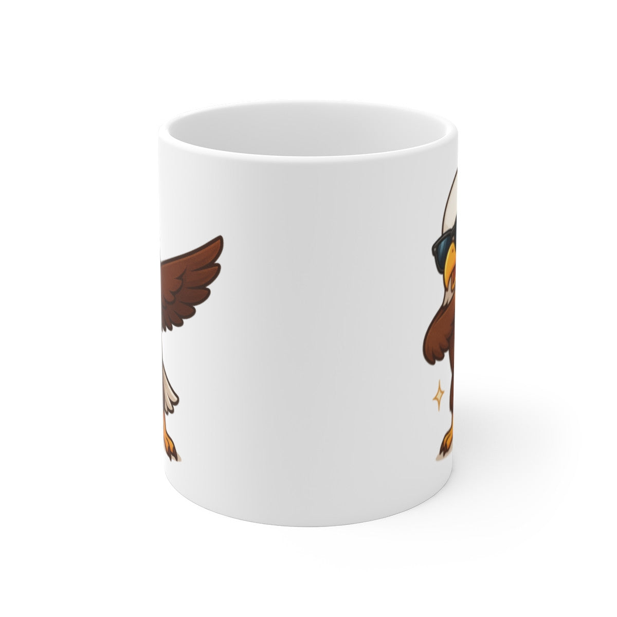 Tasse Aigle Rigolo Mug Aigle Dab Stylé  Cadeau Original Oiseau Rapace