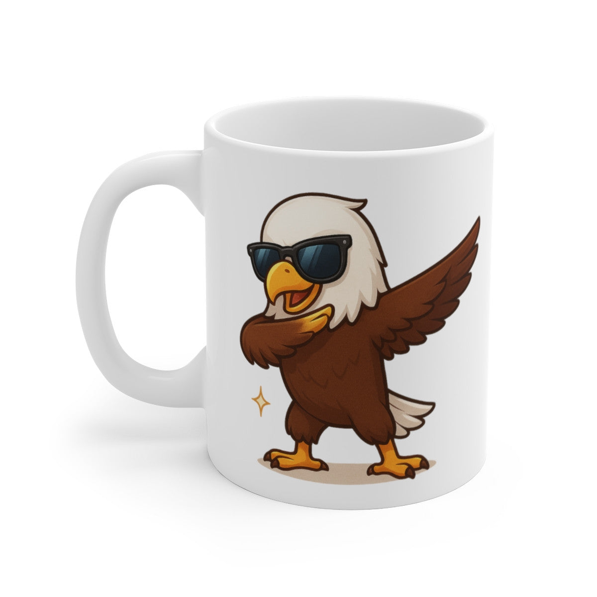 Tasse Aigle Rigolo Mug Aigle Dab Stylé  Cadeau Original Oiseau Rapace