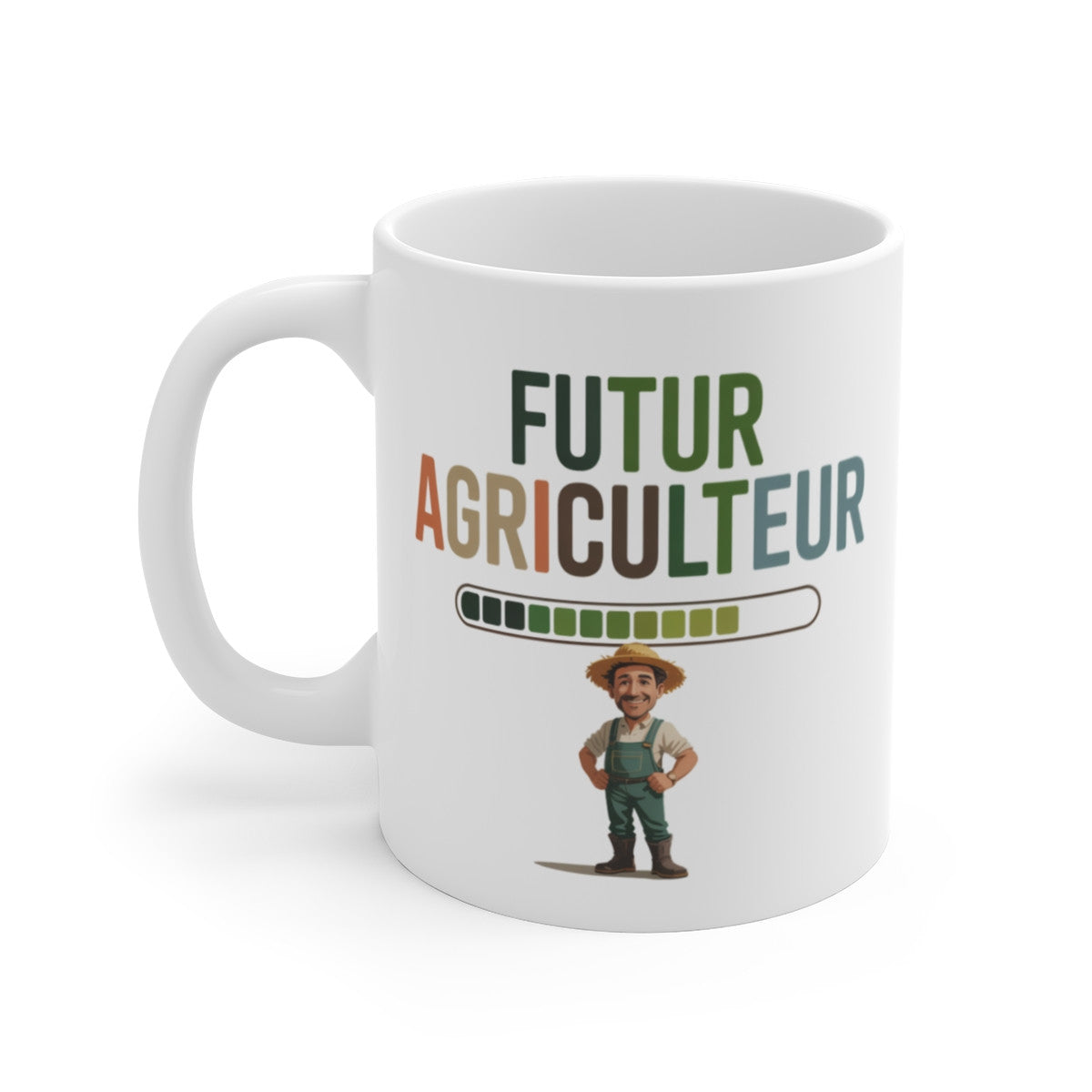 Tasse Futur Agriculteur Homme – Mug Étudiant Agricole 325ml – Cadeau Métier Passion Fermier