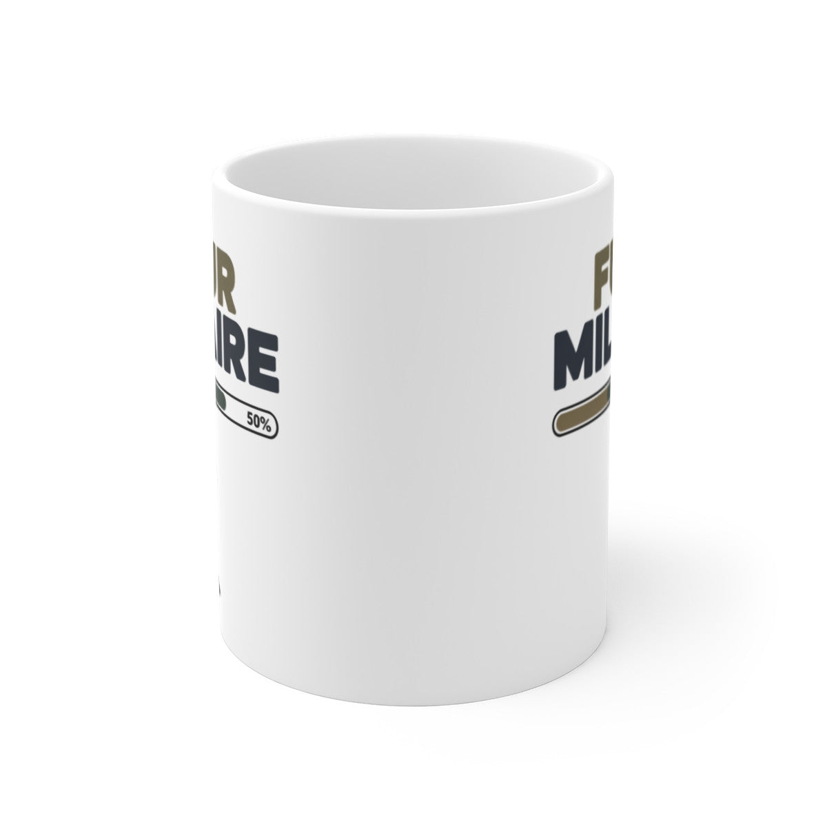 Tasse Futur Militaire Garçon – Mug Métier Armée 325ml – Cadeau Vocation Jeune Soldat Défense