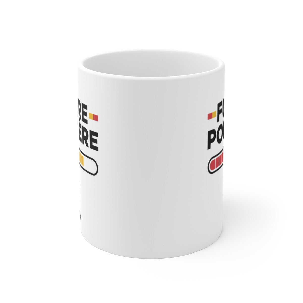 Tasse Future Pompière Fille – Mug Métier Pompier 325ml – Cadeau Courage Jeune Secouriste Incendie