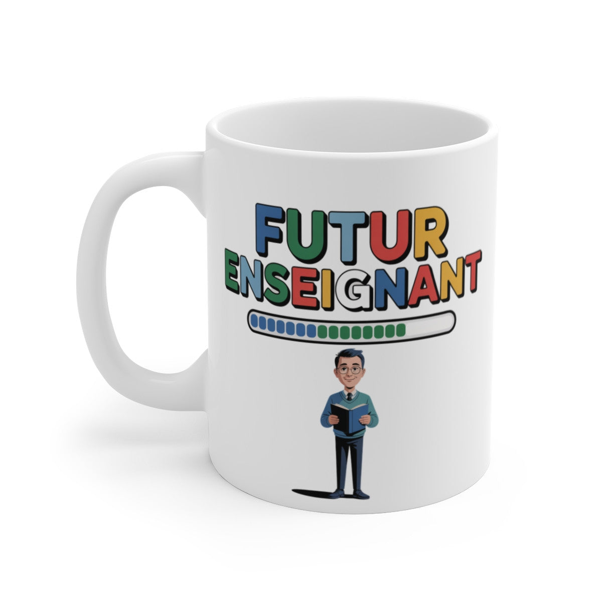 Tasse Futur Enseignant Garçon – Mug Métier Professeur 325ml – Cadeau Vocation École Savoir Jeune Homme