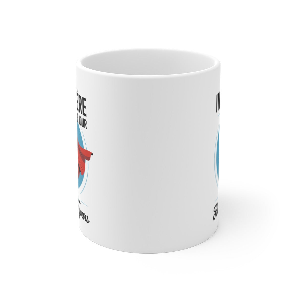 Tasse Infirmière Cadeau – Mug Héroïne Soignante 325ml – Métier Santé Courage Femme Inspirante