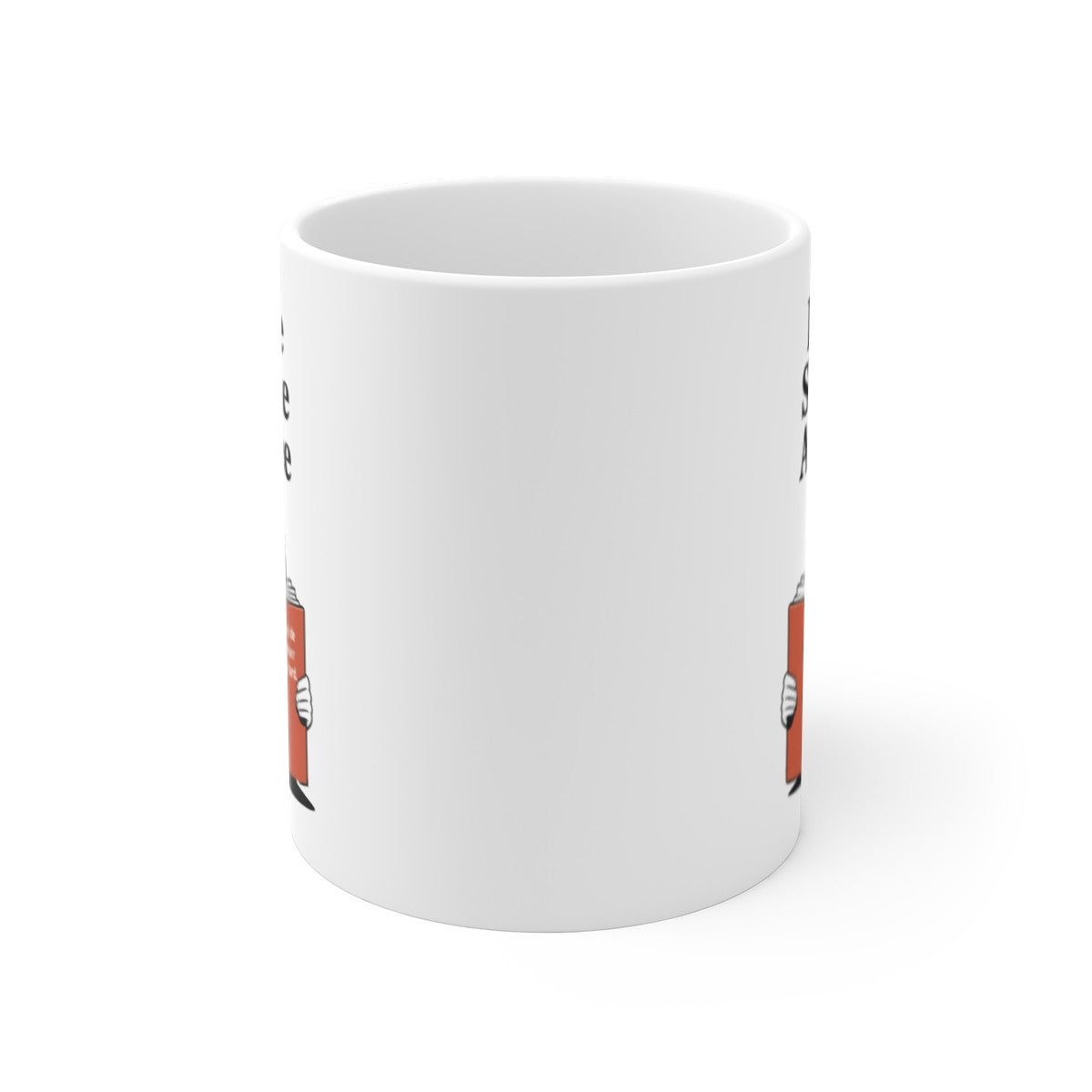Tasse Pause Sociale Activée – Mug Humour Lecture Introverti 325ml – Cadeau Asocial Lecteur Timide