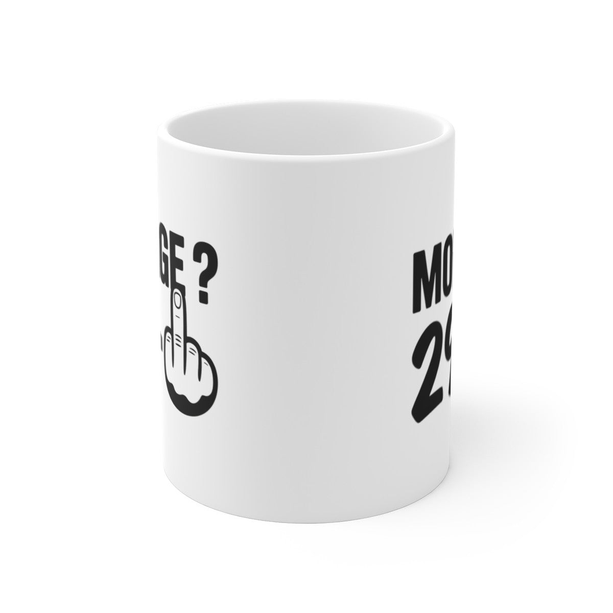 Tasse Humour Noir Anniversaire – Mug 29 Ans Plus Doigt d’Honneur – Cadeau Insolent 325ml Adulte Sarcastique