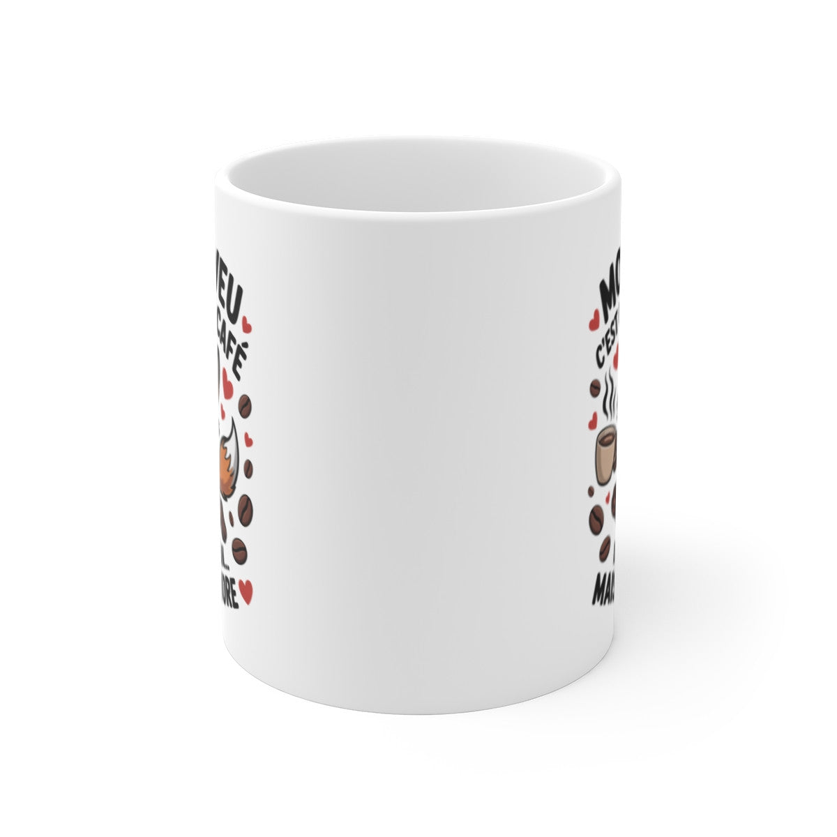 Tasse Mon Neveu Renard – Mug Humour Famille Café – Cadeau Original et Mignon pour Neveu 325ml