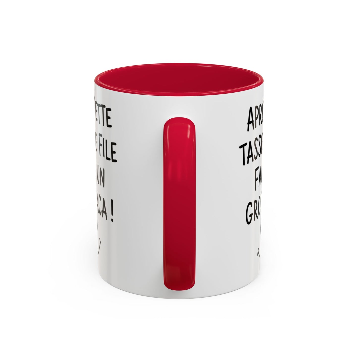 Tasse Après Cette Tasse Je File Faire Un Gros Caca – Mug Humour Drôle WC – Cadeau Rigolo Homme Femme 325ml