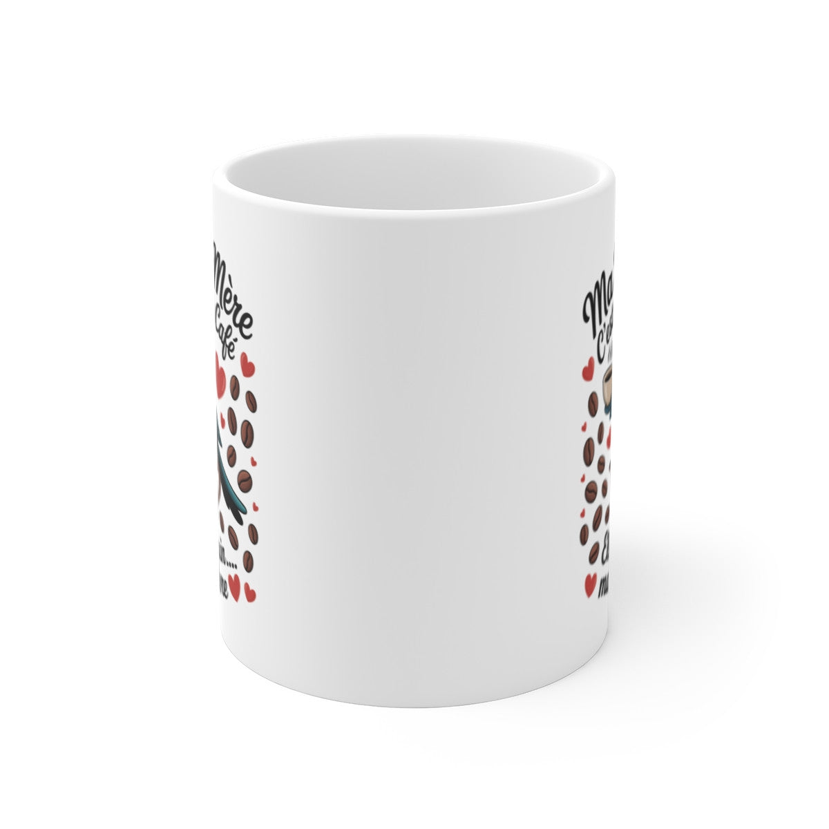 Tasse Belle-Mère Drôle – Mug Café Pie Humoristique – Cadeau Original et Mignon pour Belle-Maman 325ml