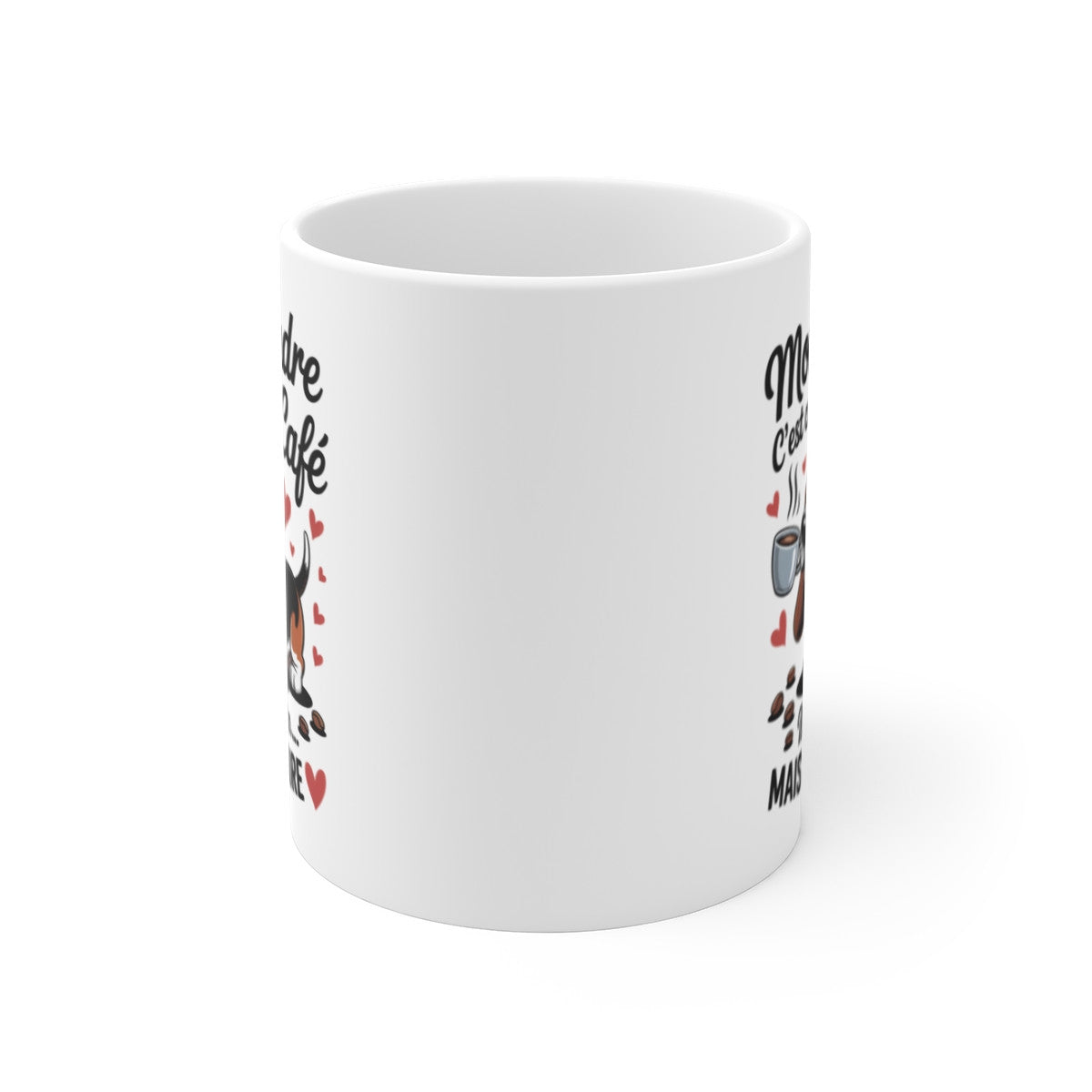 Tasse Gendre Basset Hound – Mug Chien Café Drôle – Cadeau Famille Humour Gendre Amusant 325ml