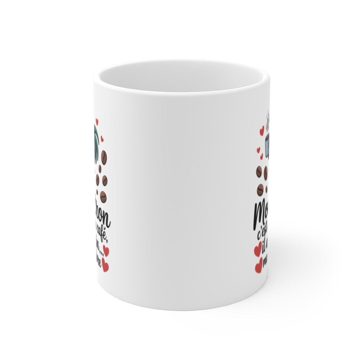 Tasse Mon Patron Coq – Mug Humour Café Travail – Cadeau Drôle pour Chef Patron Original 325ml