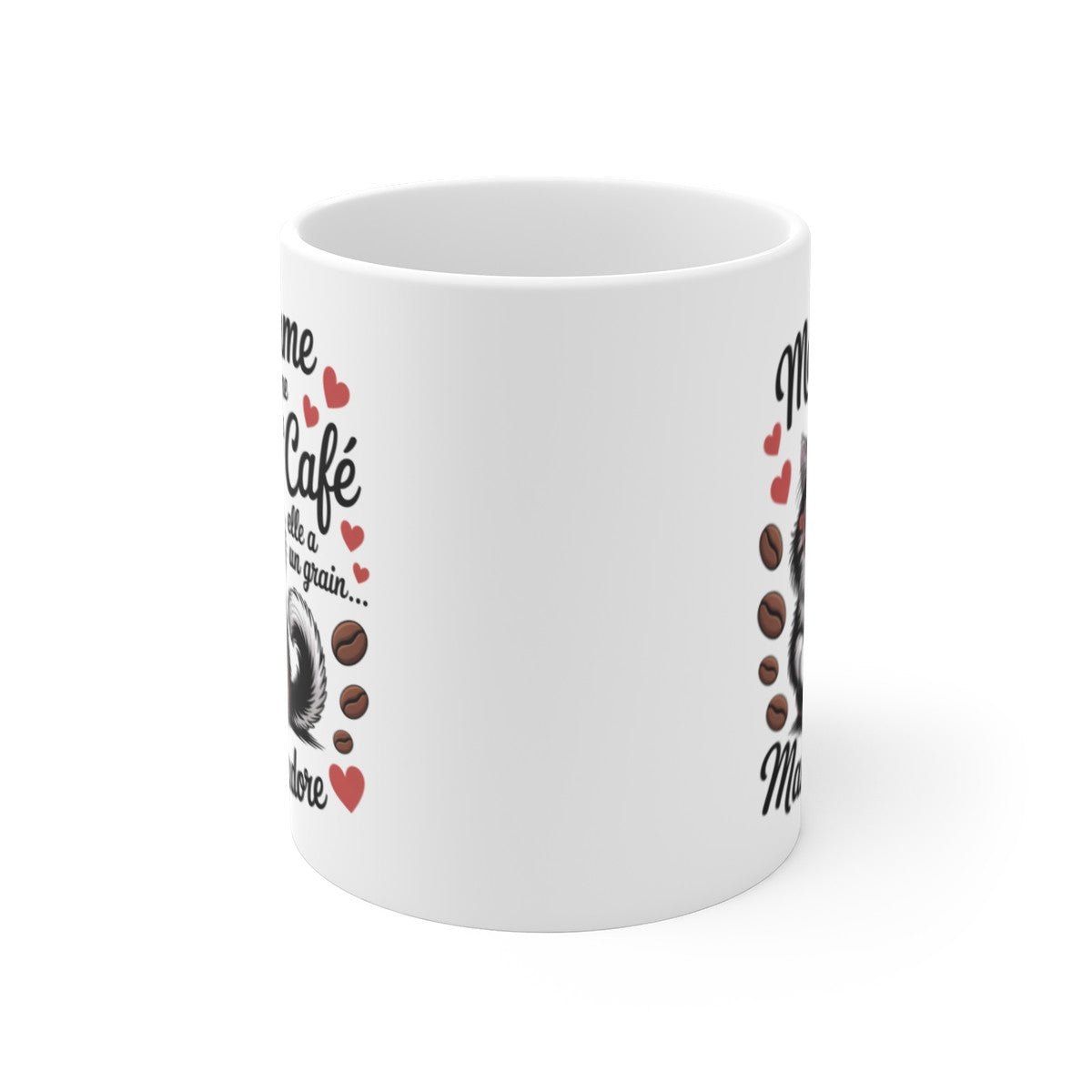 Tasse Ma Femme Comme le Café – Mug Chat Drôle et Amour – Cadeau Humour Épouse Original 325ml
