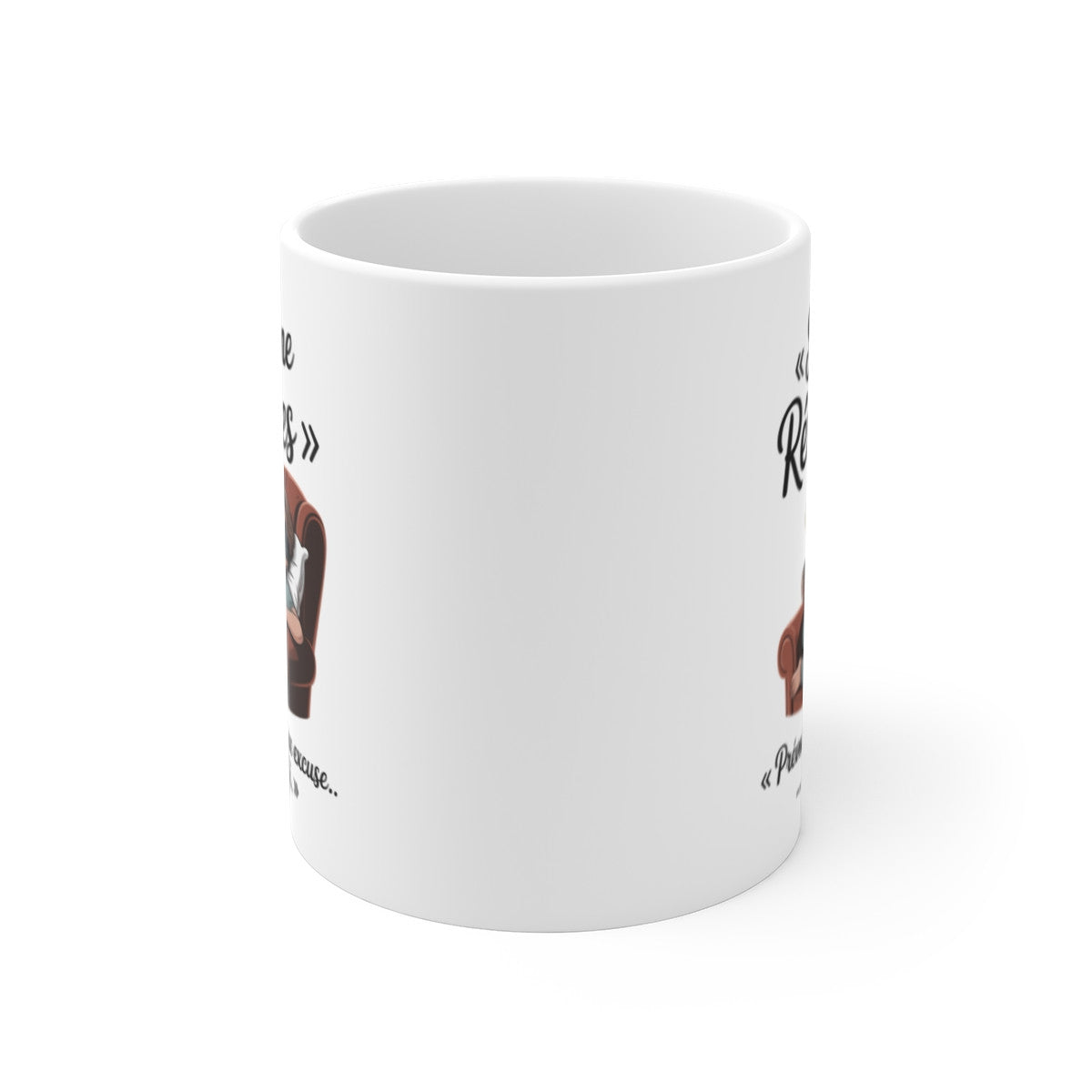 Tasse Si Tu Me Réveilles Prévois du Café – Mug Humour Sommeil – Cadeau Drôle Paresseux Dormeur 325ml