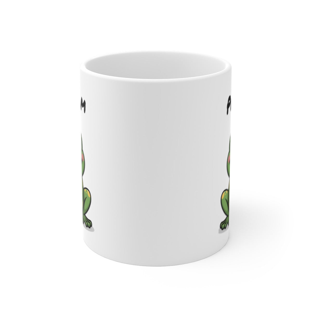 Tasse Personnalisable Grenouille Royale – Mug Cartoon avec Prénom – Cadeau Mignon et Original 325ml