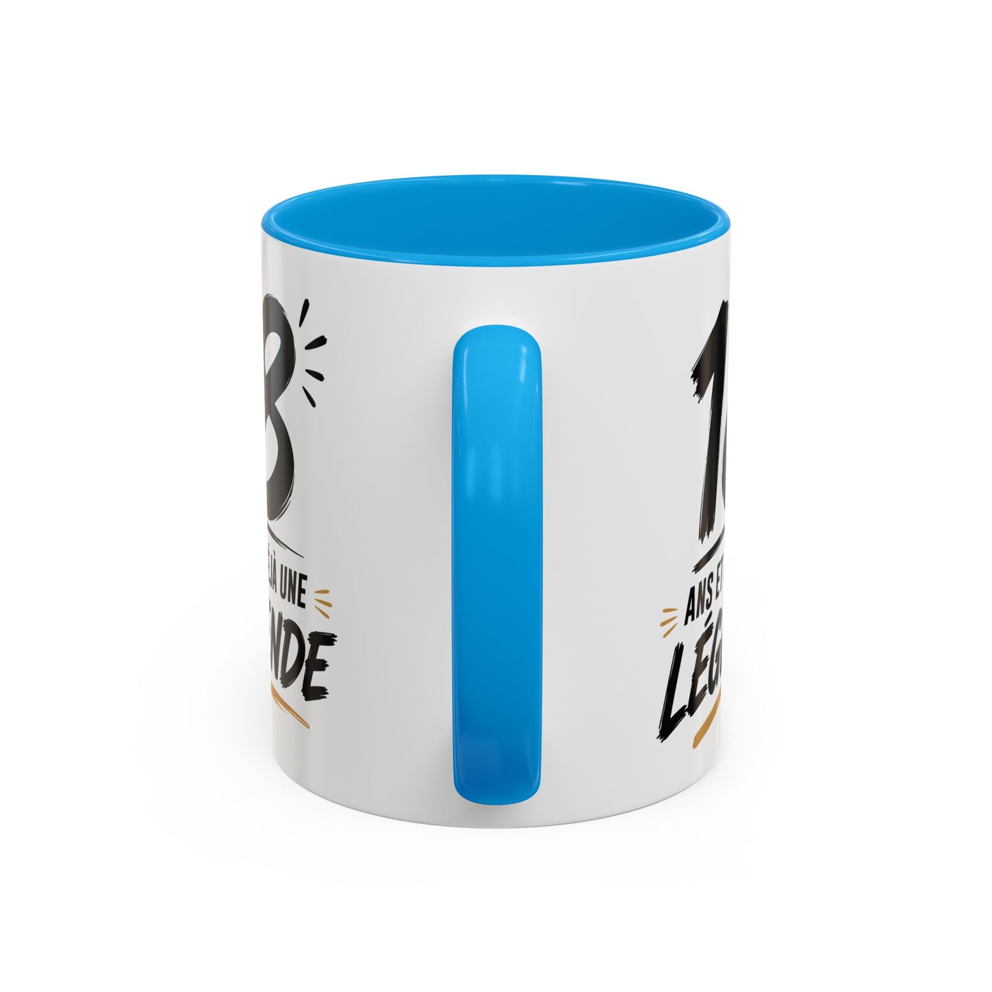 Tasse 18 Ans et Déjà une Légende – Mug Anniversaire  Homme Femme – Cadeau Original  325 ml