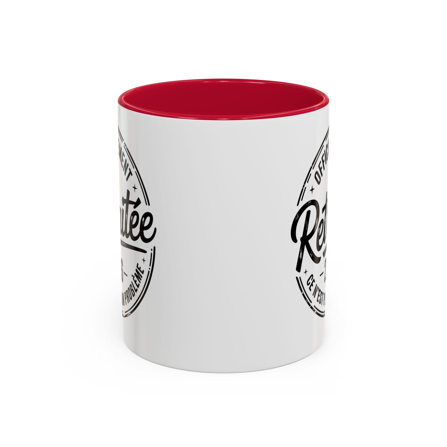 Mug Retraite 2026 Femme – Tasse Officiellement Retraitée Vintage – Cadeau Départ Collègue Femme