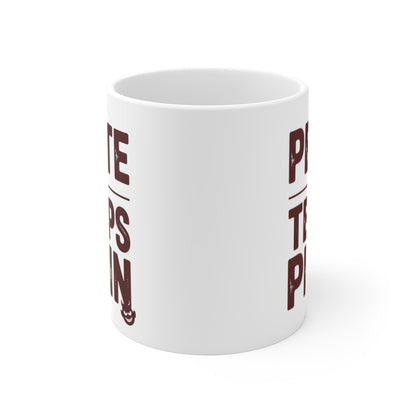 Tasse Peste à Temps Plein – Mug Drôle Femme Caractère – Idée Cadeau Ado, Copine ou Collègue
