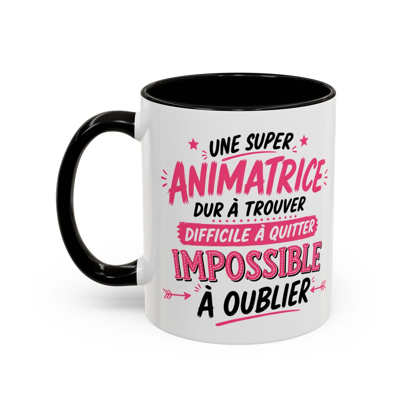 Mug Animatrice Femme Humour – Tasse “Une Super Animatrice” – Cadeau Original Métier Animatrice 325ml