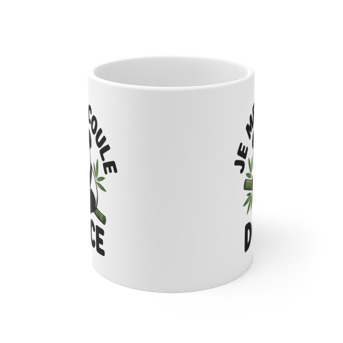 Mug Panda Relax – “Je me la coule douce” – Design Mignon & Humour Détente – Tasse Céramique 325ml
