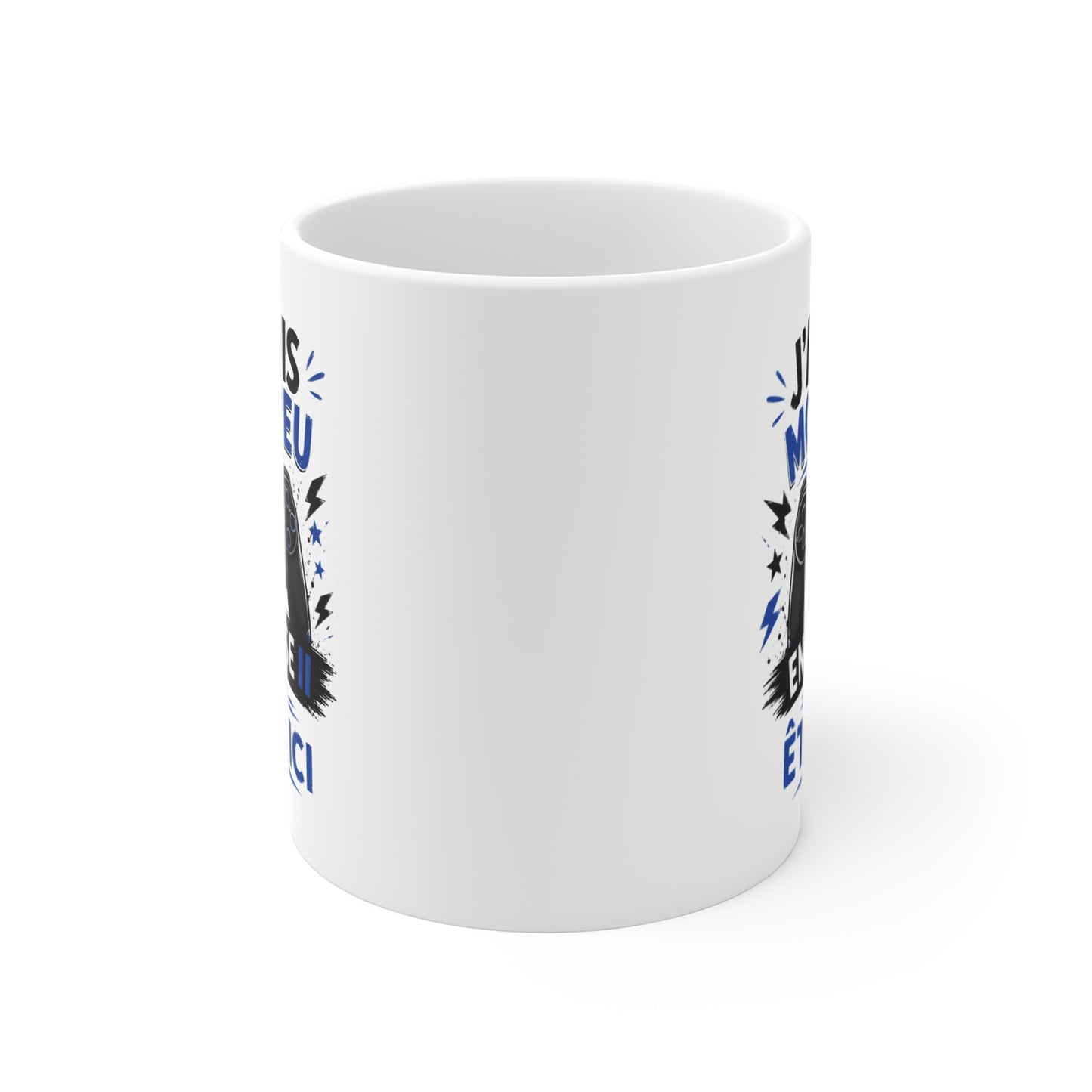 Mug Gaming Homme et Femme – Gamer Jeu Vidéo Manette Console – Cadeau Original Geek pour Passionné de Jeux Vidéo 325 ml