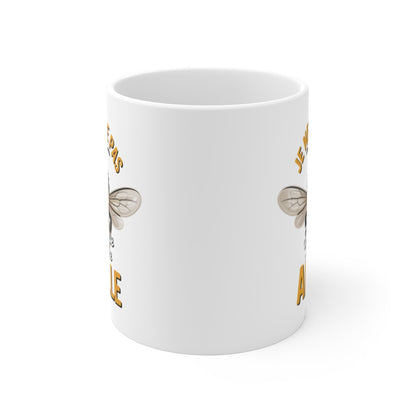 Mug Abeille Drôle – “Je ne ronfle pas, je rêve que je suis une abeille” – Tasse Céramique Mignonne 325ml