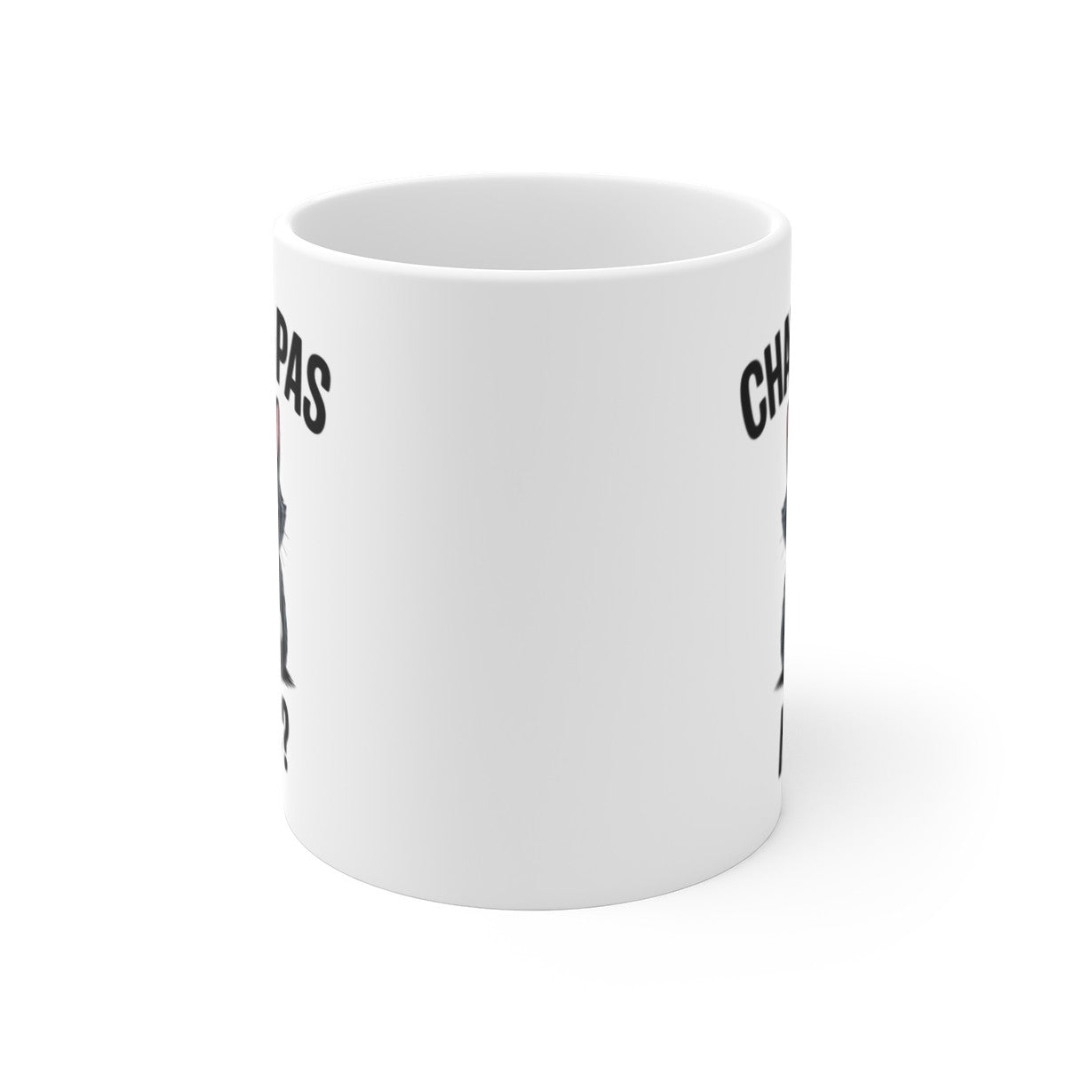 Mug Humour Chat – “Chat va pas, non ?” – Feline Sarcastique – Tasse Céramique 325ml