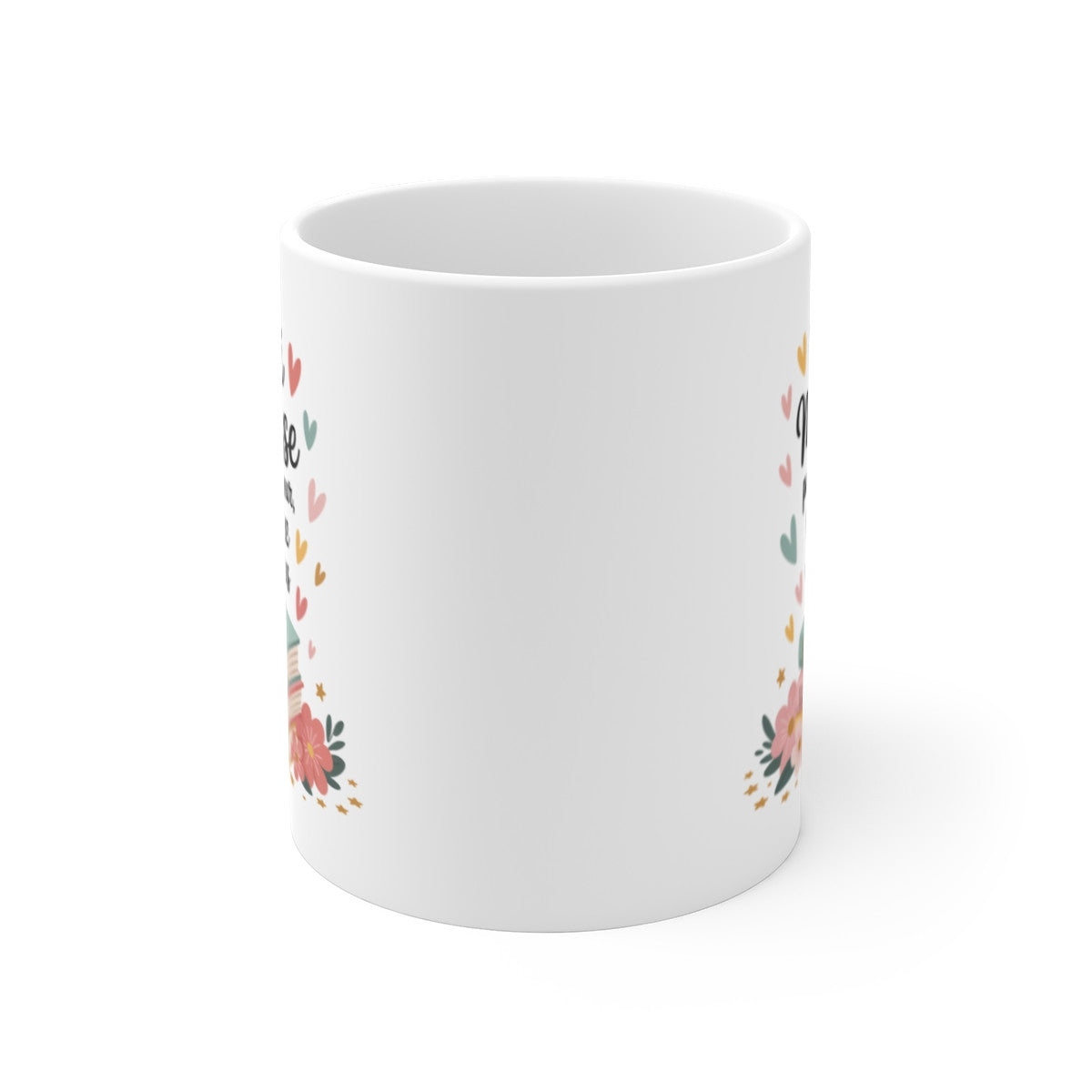 Mug Merci Maîtresse – Cadeau Fin d’Année – Patience & Sourires – Tasse École Primaire