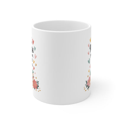 Mug Merci Maîtresse – Cadeau Fin d’Année – Patience & Sourires – Tasse École Primaire