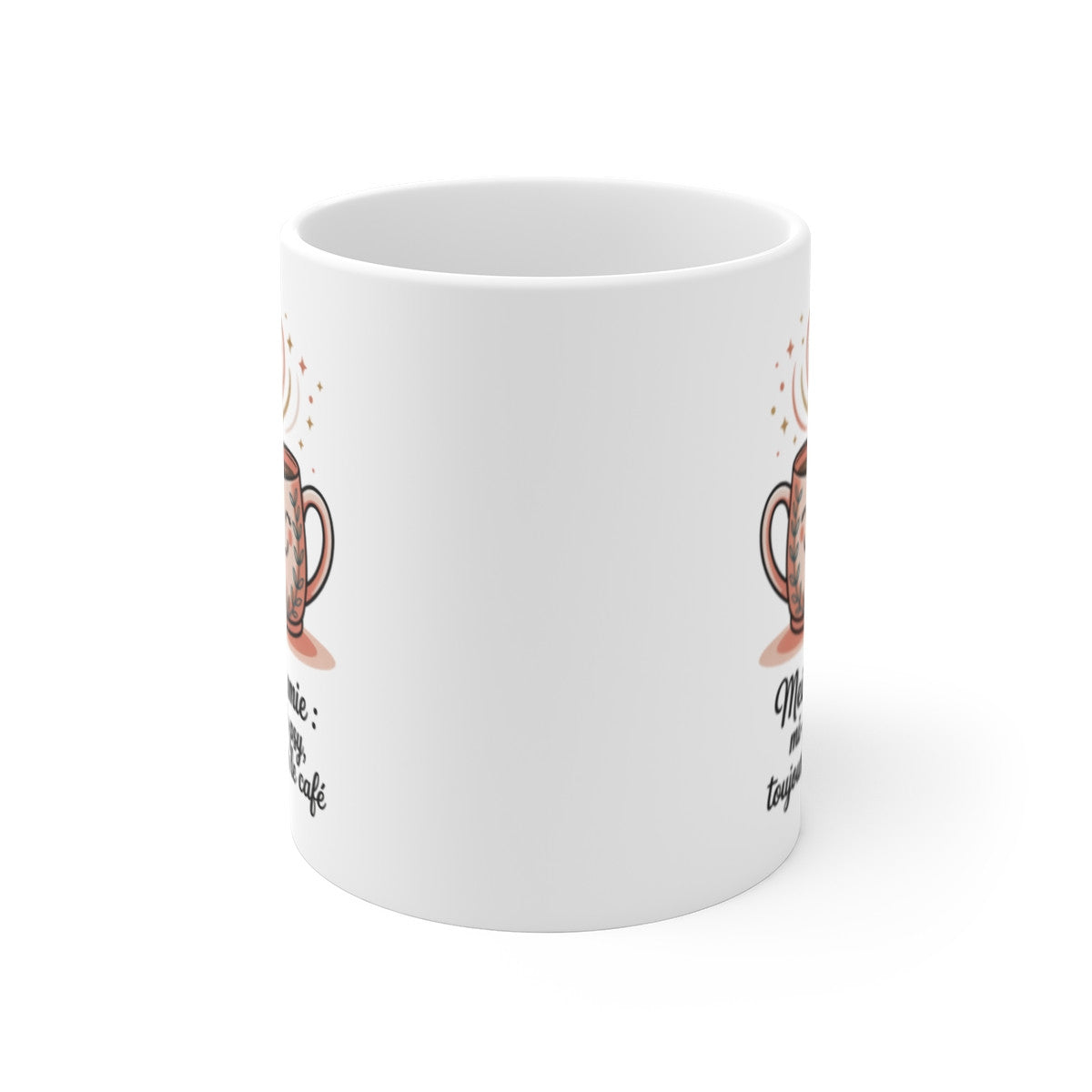 Mug Meilleure Amie – Mi-Sœur – Illustration Amicale et Poétique – Cadeau Touchant pour Copine