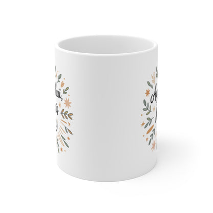 Mug Citation Positive – Aujourd’hui Je Choisis la Joie – Design Nature
