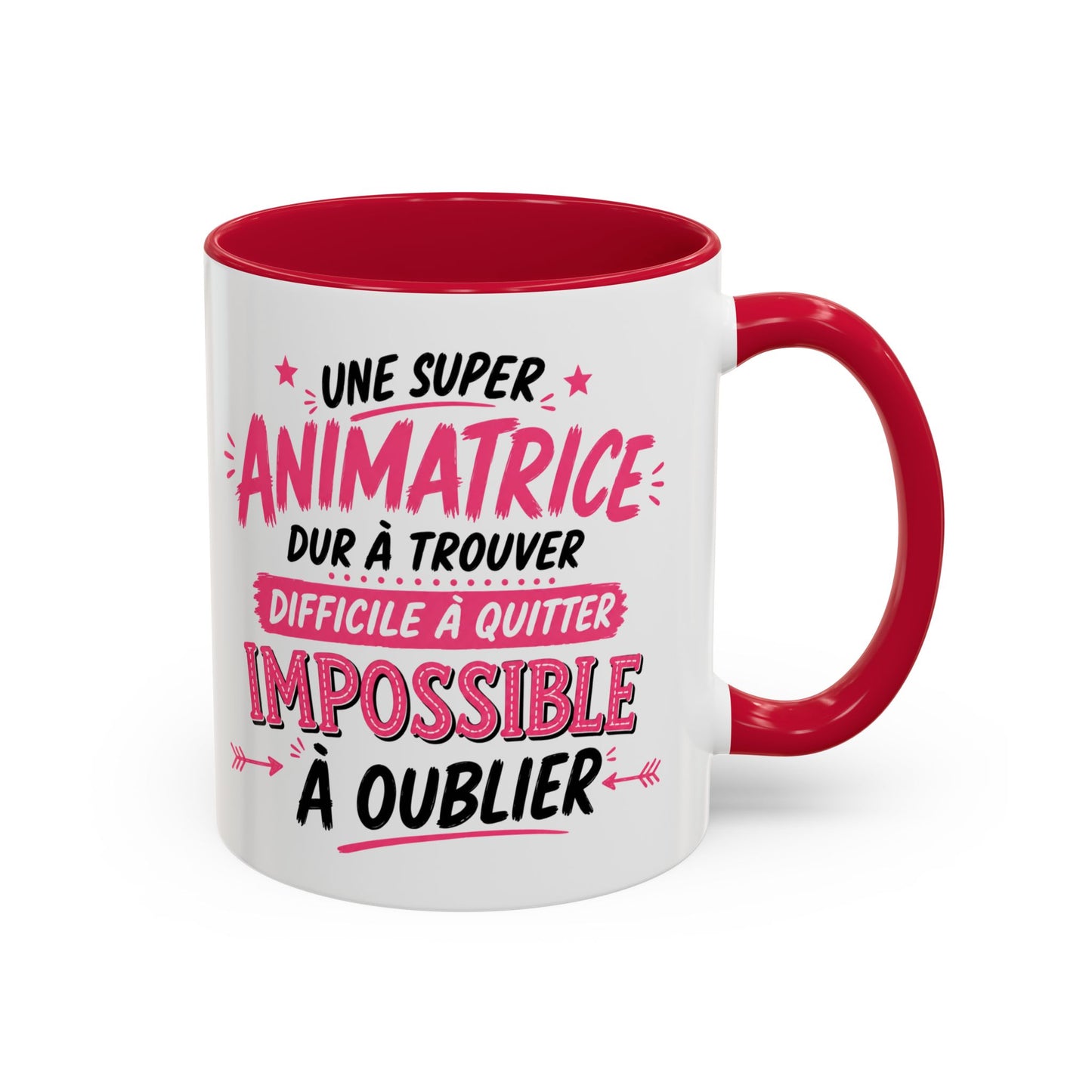 Mug Animatrice Femme Humour – Tasse “Une Super Animatrice” – Cadeau Original Métier Animatrice 325ml