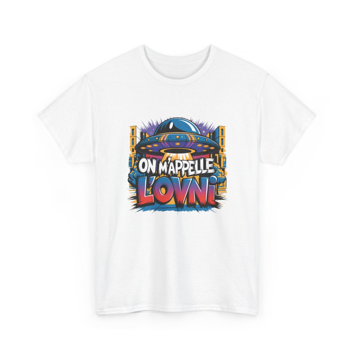 T-shirt Homme Humour OVNI – "On m’appelle l’OVNI" – Tee-Shirt Geek Fun Unisexe Coton S à 3XL
