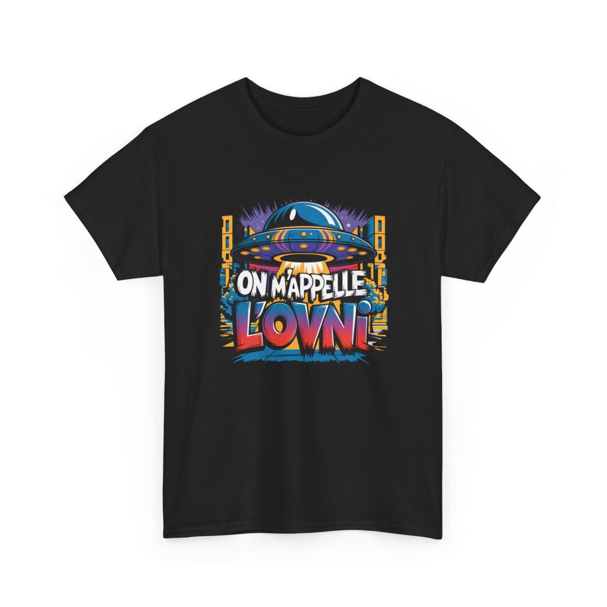 T-shirt Homme Humour OVNI – "On m’appelle l’OVNI" – Tee-Shirt Geek Fun Unisexe Coton S à 3XL