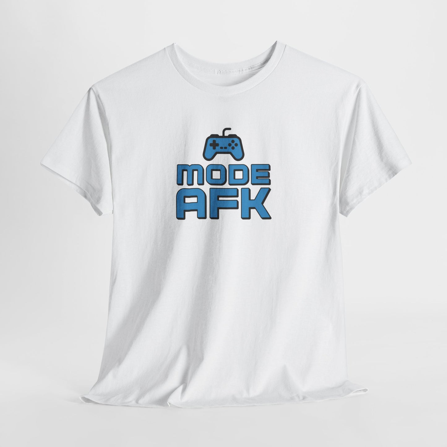 T-Shirt Gamer Mode AFK – Tee Shirt Gaming Drôle Pause Jeu Manette Gamer Noob Geek Cadeau Joueur Homme Femme
