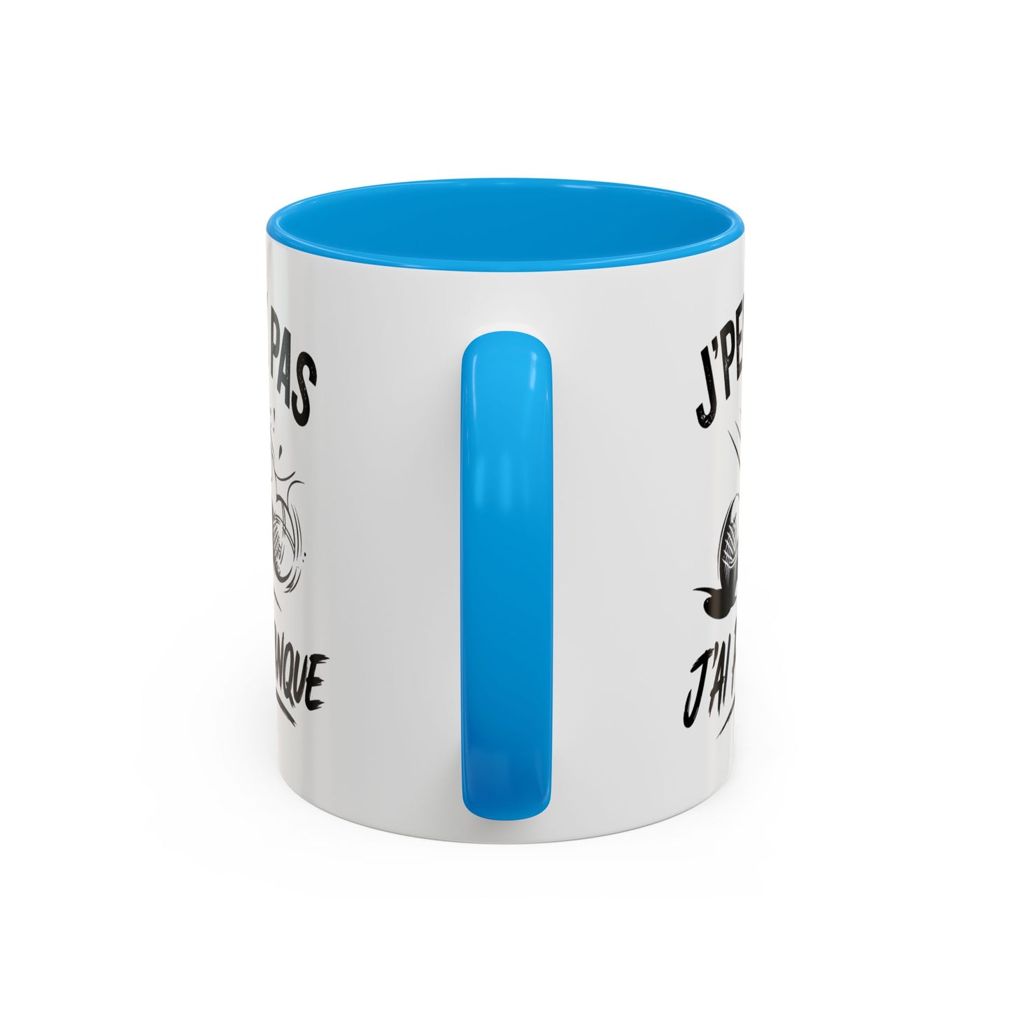Mug Pétanque Humour – J’Peux Pas J’ai Pétanque – Tasse Drôle Joueur de Pétanque Cadeau Homme Femme Céramique 325ml