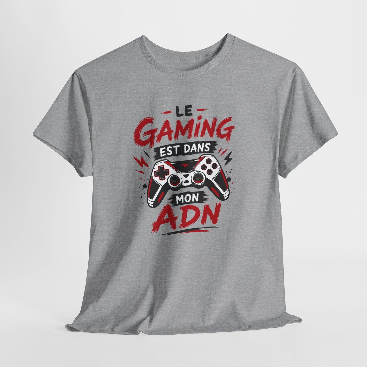 Tee-Shirt Gaming Homme et Femme – Gamer Manette Jeu Vidéo Console PC – Cadeau Original pour Passionné de Jeux Vidéo Geek