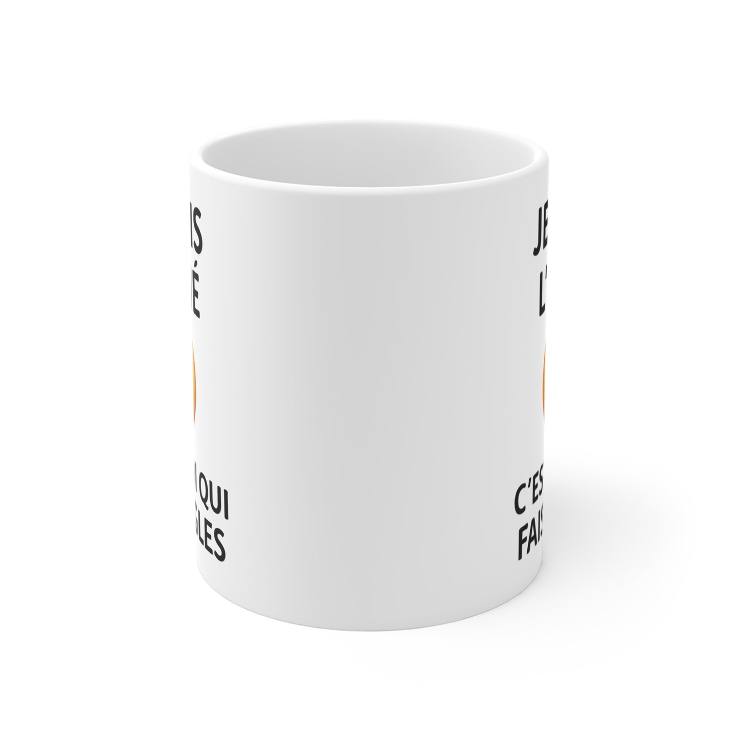 Tasse Céramique 325ml “Je Suis l’Aîné” – Mug Humour Famille Frères Sœurs – Cadeau Drôle