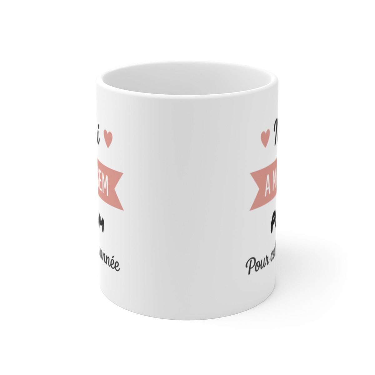 Tasse Merci ATSEM – Mug Cadeau Fin d’Année Scolaire – Message Doux pour Assistante Maternelle 325ml