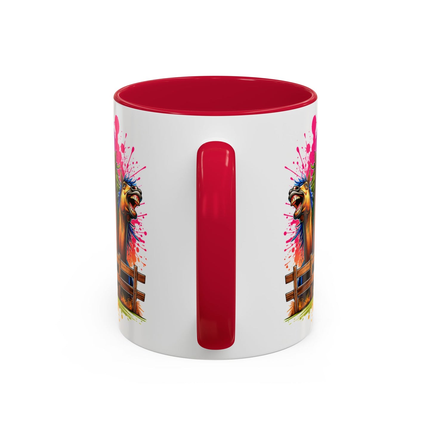 Tasse Chevaux Rigolos – Mug Humour Équitation Coloré – Cadeau Cavalier Homme Femme 325ml