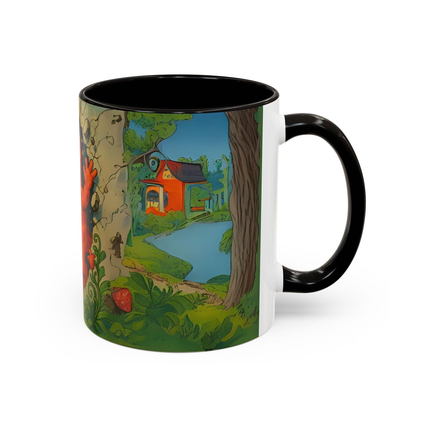 Mug Casimir Entrée Détonante dans l’Île aux Enfants Idée Cadeau pour Enfant et Adulte Noir Bleu Rouge
