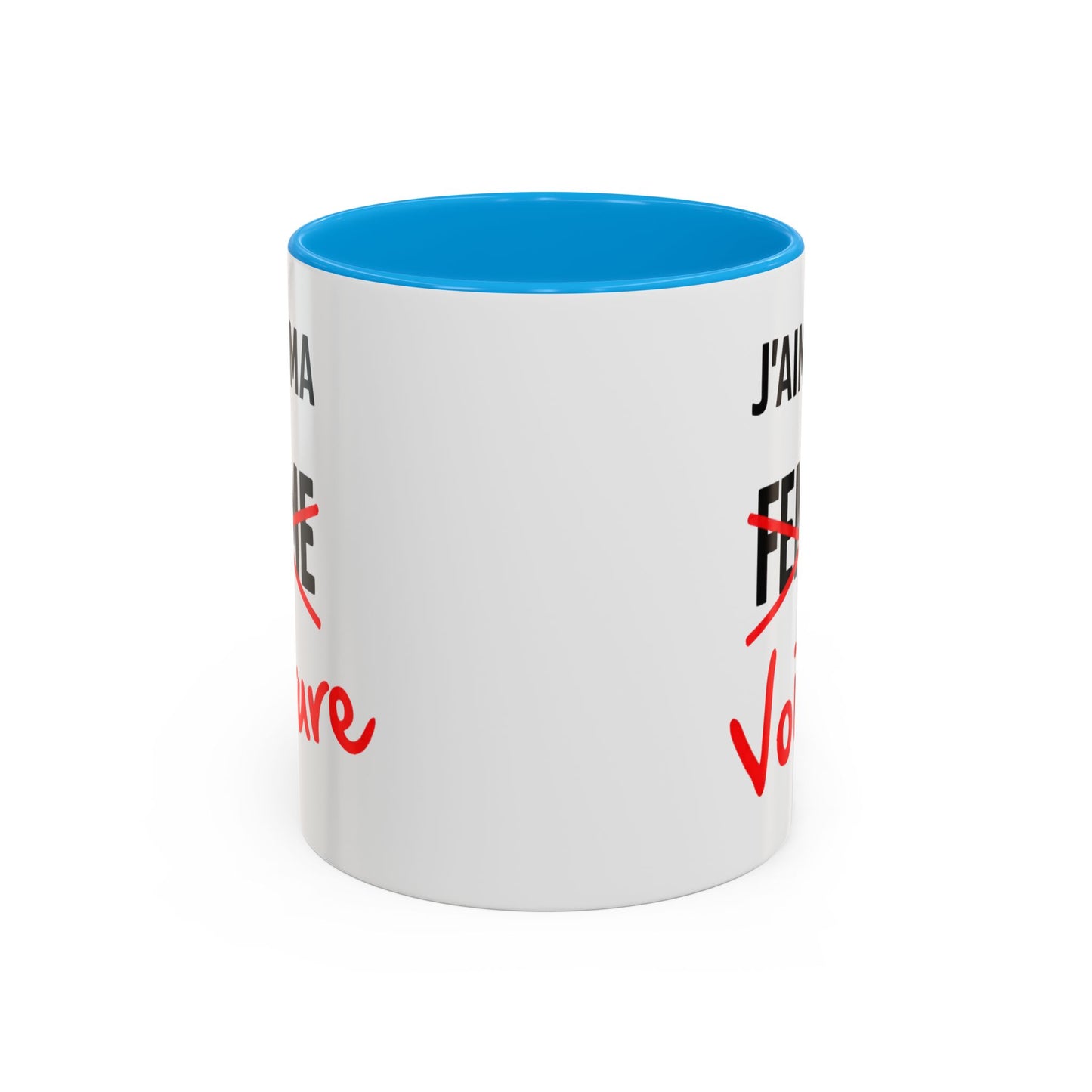Tasse J’aime ma Voiture 325ml – Mug Céramique Humour Auto Passion Automobile Cadeau Original