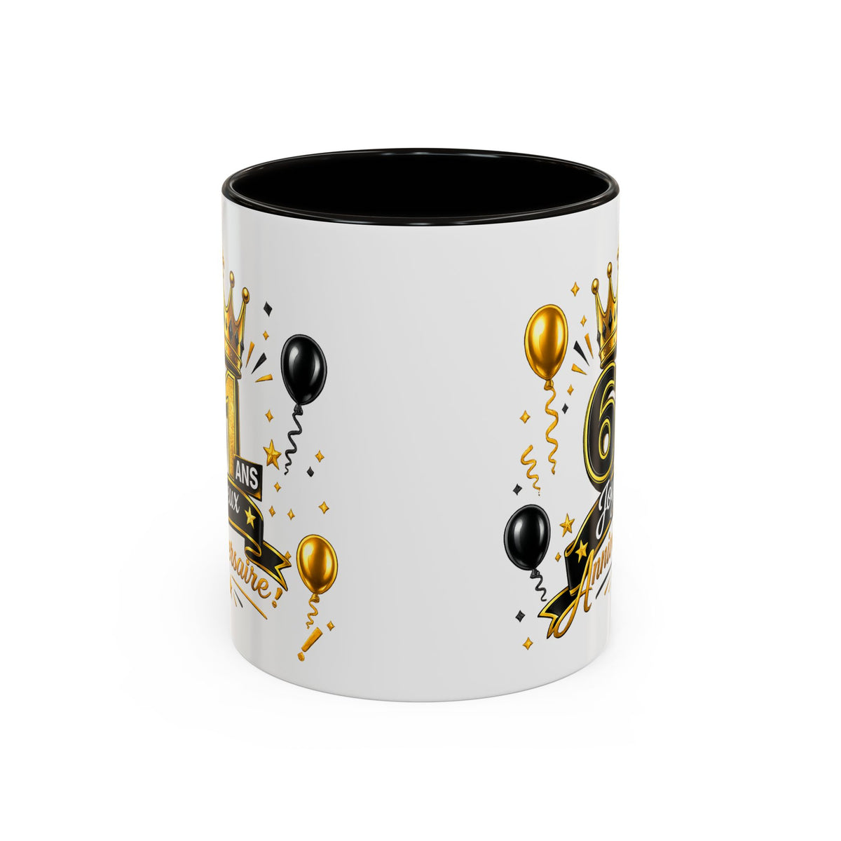 Mug Joyeux 61 Ans – Tasse Anniversaire 61 Ans – Cadeau Original pour Femme Homme – Idée Cadeau 61e Anniversaire