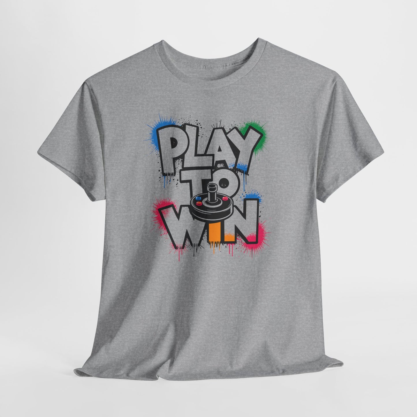 Tee-Shirt Gaming Homme et Femme – Gamer Jeu Vidéo Arcade Rétro Joystick – Cadeau Original pour Passionné de Jeux Vidéo