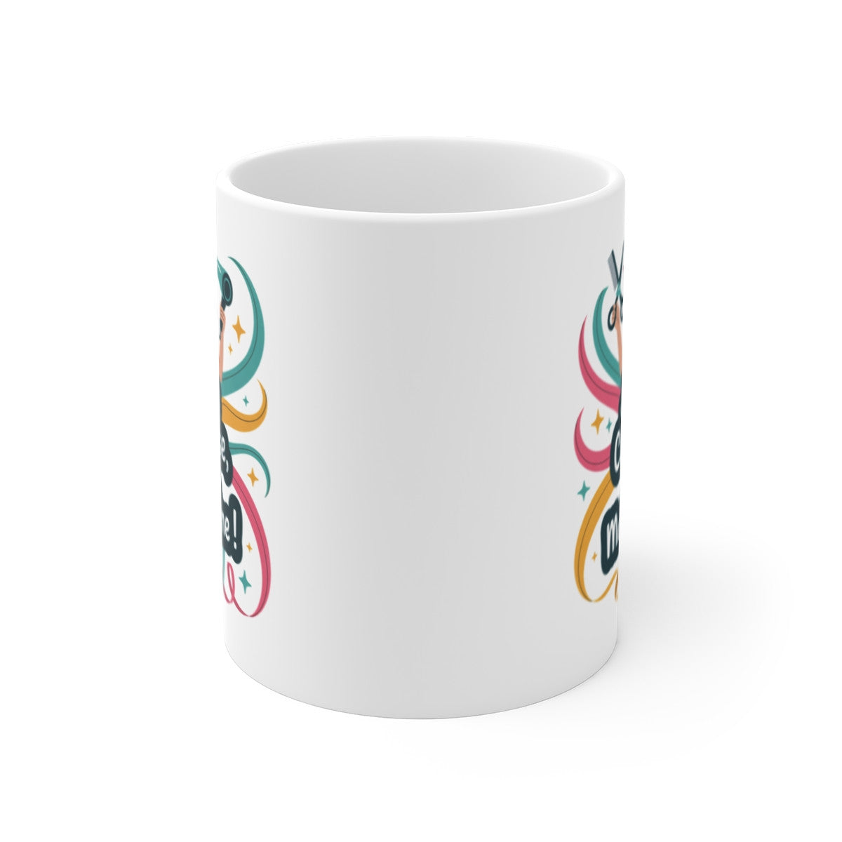 Tasse Coiffeuse Humour – Mug Je Suis Coiffeuse Pas Magicienne – Cadeau Original Salon de Coiffure 325ml